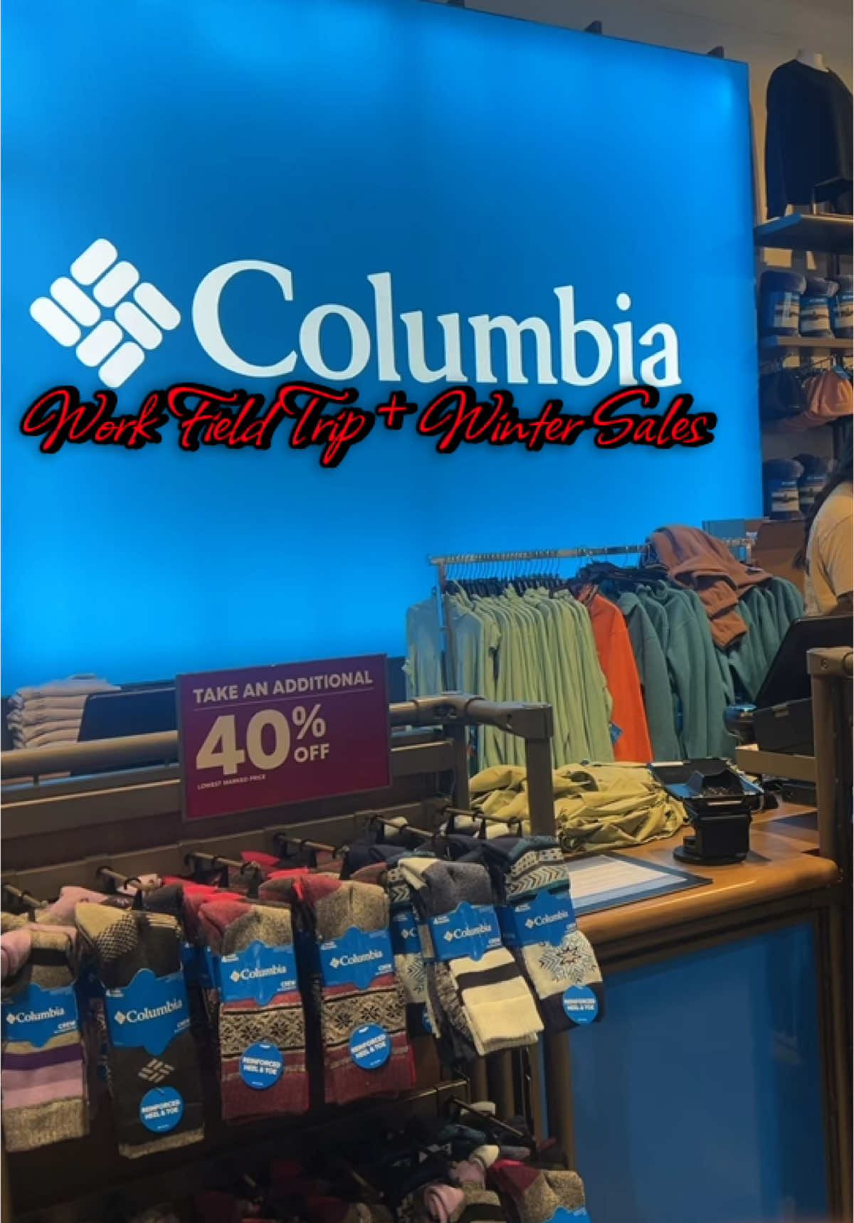 Work was fun this day #birchrunoutlets #fleecejacket #winterjackets #winteressentials #winteressential #shoppinghacks #wintersales 