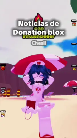 Noticias de donation blox . . . YouTube:Chesii_quesitooYT #chesii #roblox #noticiasroblox #noticiasrobloxianas #donationblox @Temsharo 