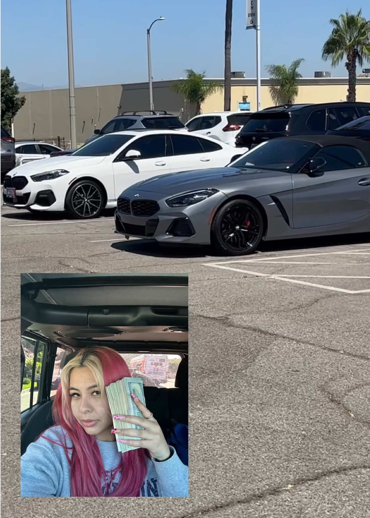Just a Girl 🎀 #baddie #bmw #Vlog #girls 
