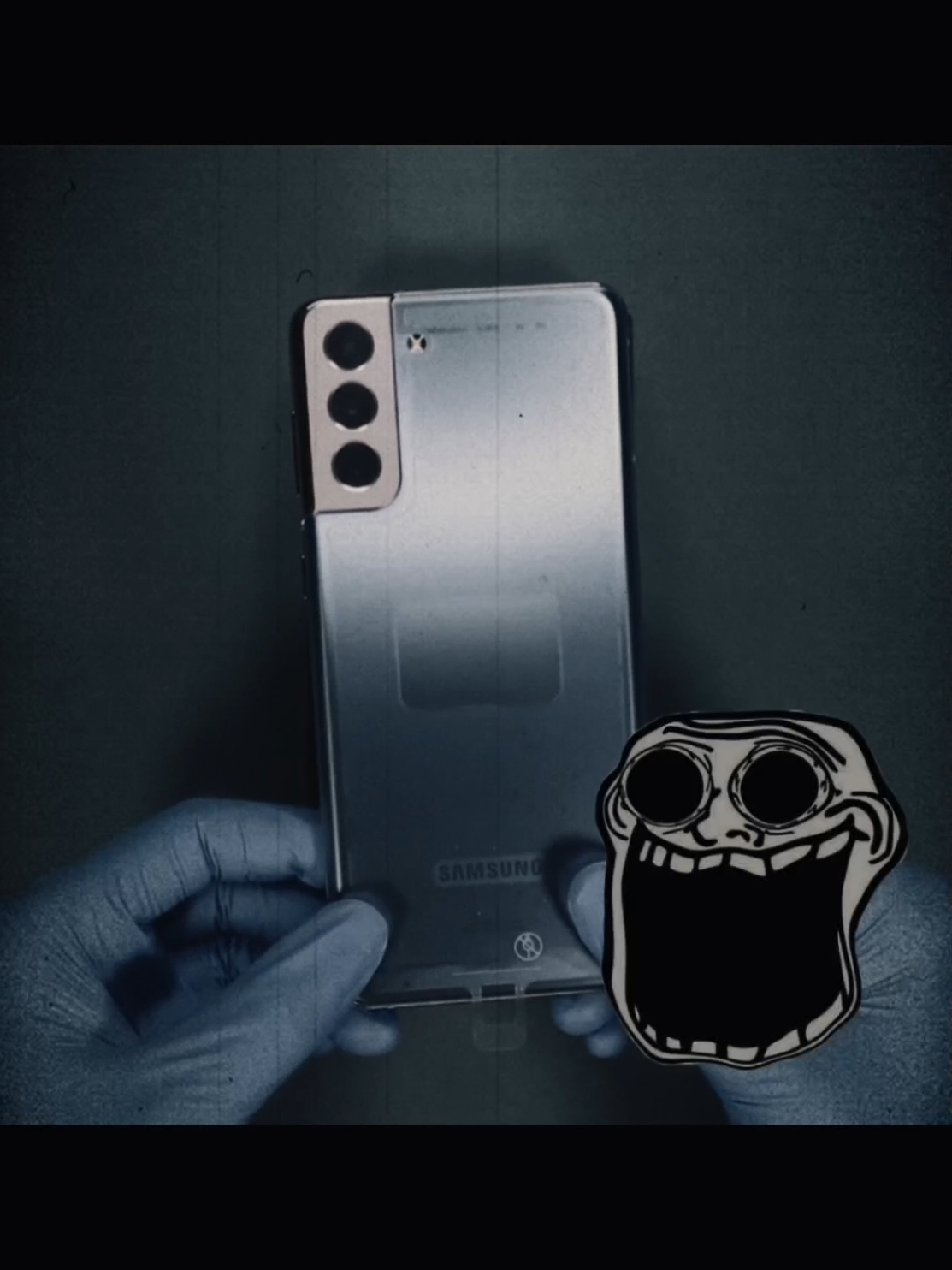 Samsung Galaxy S21+ ☠️🏴‍☠️#edit #fyy #trollface #viral #samsung 