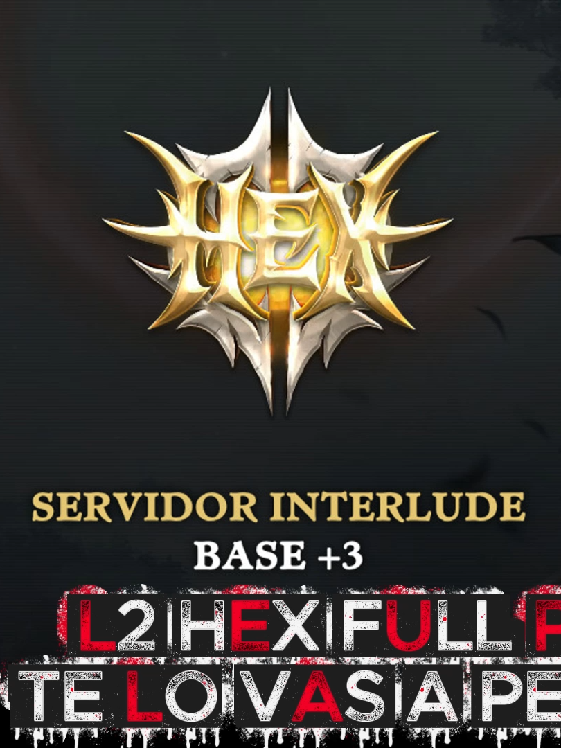 VAMOS GENTEEE VENGAN AL BETA DE L2 HEX FULL PVP , EL DIA 17 DE OCTUBE ES LA APERTURA OFICIAL :D NO TE LO PIERDAS , INVITA A TU CLAN A SER PARTE DE ESTE PROYECTO #lineage2 #gamers #streamer #interlude #live #L2HEX   #https://l2hex.com/