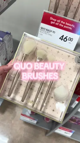 Quo Beauty Brushes  #shopperscentralcity #shoppersdrugmart #shoppersbeauty #quobeauty #christmasgiftideas 