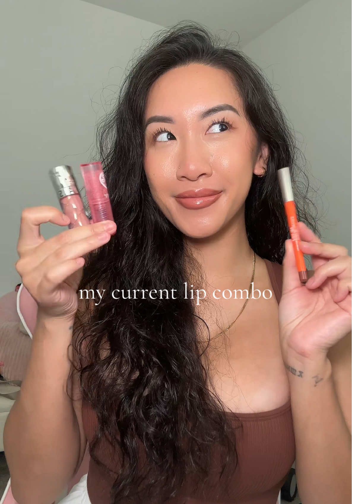 I love new lip combos but this is my current go to 💄  @Ami Colé waterproof lip liner ‘rose clay’ @ColourPop Cosmetics lipstick ‘golden beach’ babie edition (discontinued 😭) @sephora outrageous lip plumper ‘01’  #fyp #lipcombo #sephora #colourpopcosmetics #sephora 