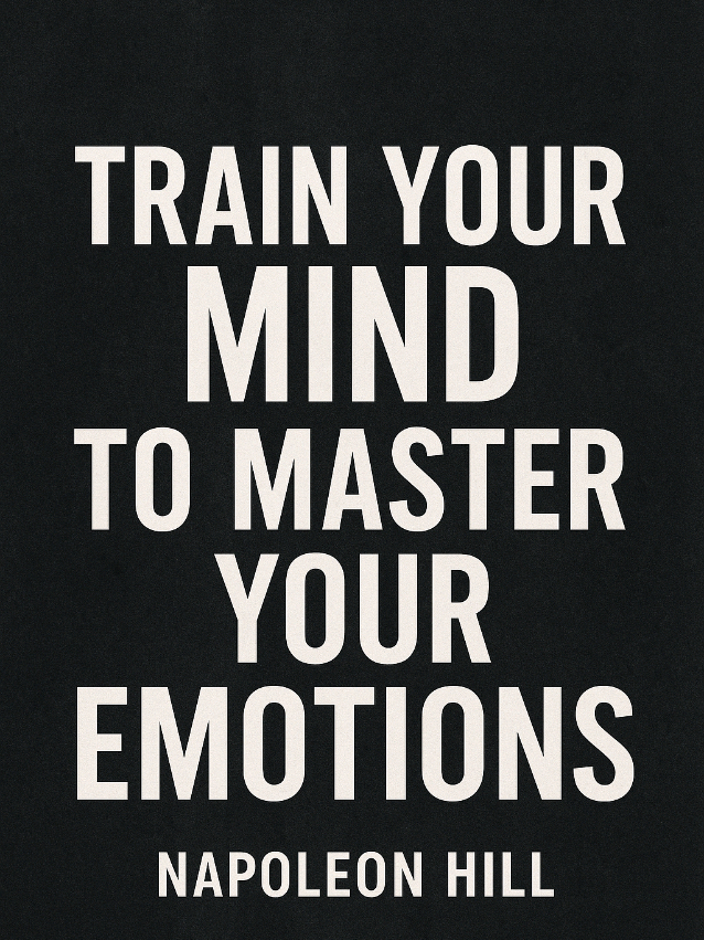 Train Your Mind to Master Your Emotions | Napoleon Hill #creatorsearchinsights #Motivational #Success #Motivation #Foryou @MOTIVATION⚡️ @USA TODAY 
