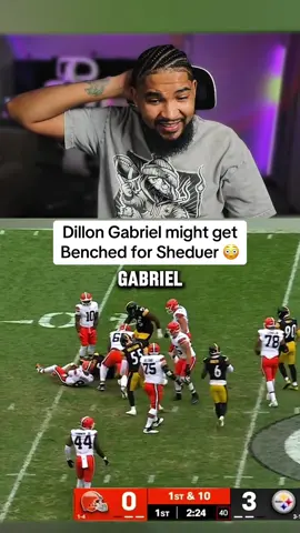 Dillon Gabriel might get Benched for Sheduer Sandsrs 😳 #nfl #steelers #browns 
