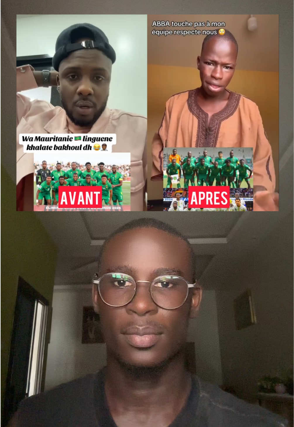 Senegal Vs Mauritanie / Abba No Stress Vs Kodda Sall 😂 #senegal #pourtoi #tiktok #mauritanie 