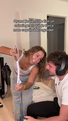 Pendant sa partie de battlefield 6 🙄 #coloriage #couple #gamer #coloriagesmysteres #battlefield6 