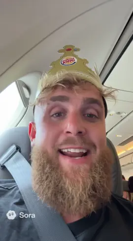 HEY YO @Jake Paul  #ai #sora #funny #burgerking #airplane 