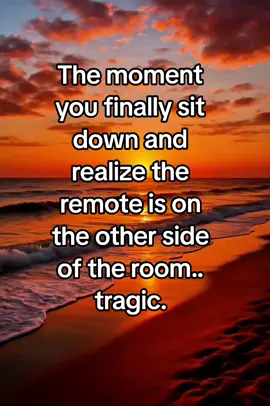 when you realize