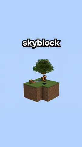 Skyblock with a twist = ONEBLOCK! 🤯👀#Minecraft #gaming #cosmosmc #oneblock #smp 