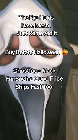 trust me don't wait to buy, it's on sale #ghostface #scream #mask #Halloween #costume 
