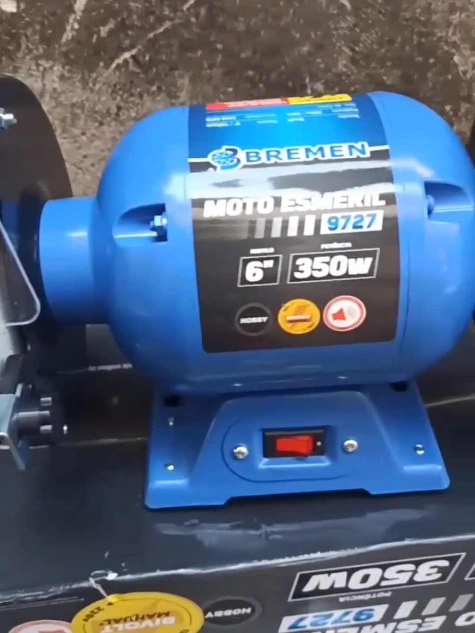 Potência, precisão e durabilidade em um só equipamento! 💪 O esmeril Bremen é a escolha certa pra quem busca eficiência e acabamento perfeito! #MotoEsmeril #FerramentasBremen #OficinaEmCasa #TrabalhoComPrecisão