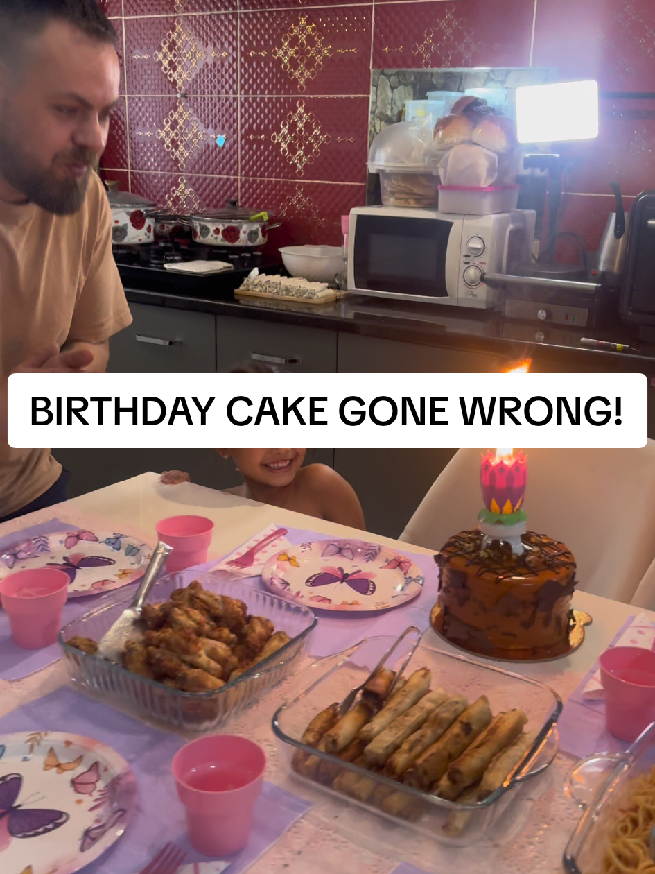 GANDA NA SANA NG CAKE TOPPER NA NABILI KO PA SA PINAS. #filipinalivinginturkey #turkishdaughter #7thbirthday #birthdaygonewrong #filipinaandturkishfamily 