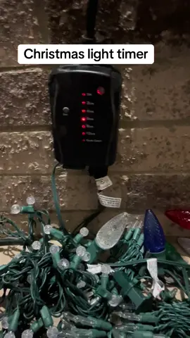 Christmas light timer #fyp #foryou