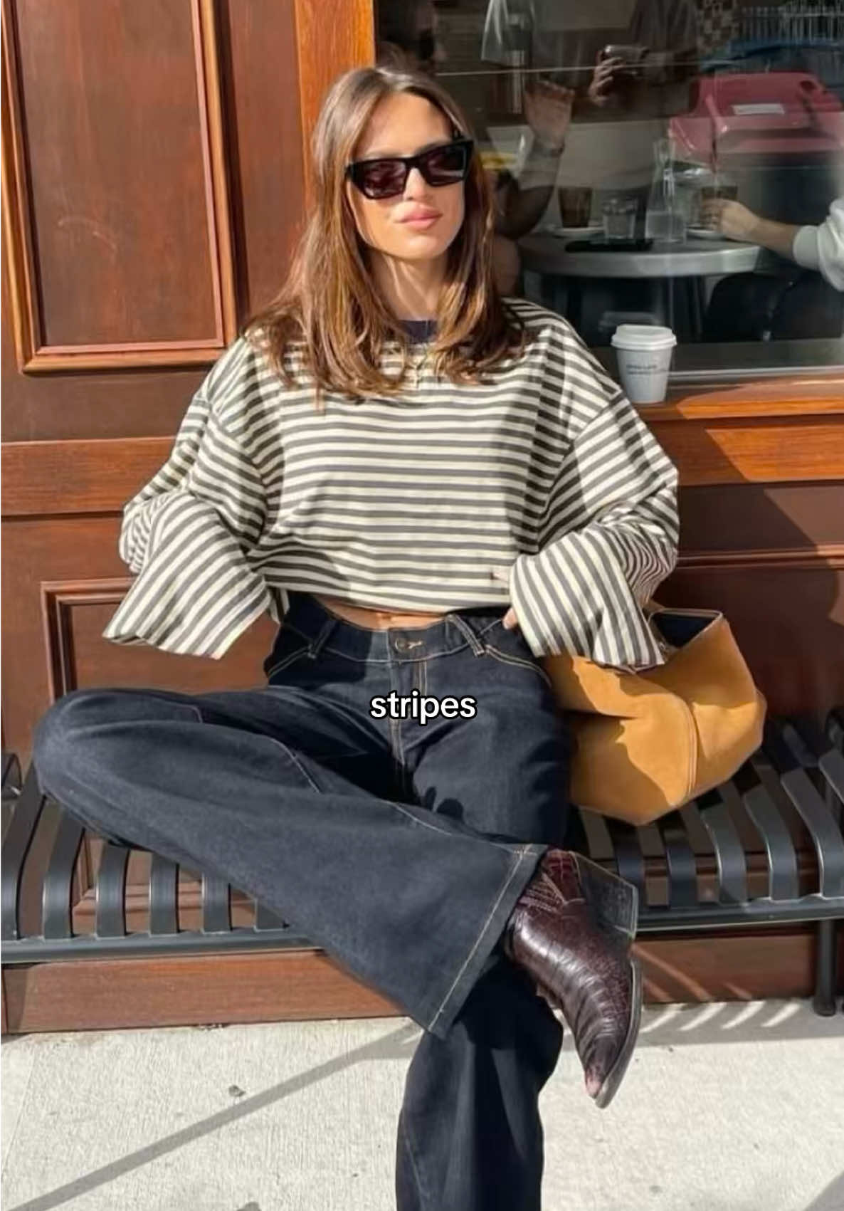 obsessed with stripes for fall #fallfashion #stripes #fall #fashioninspo #fashion 