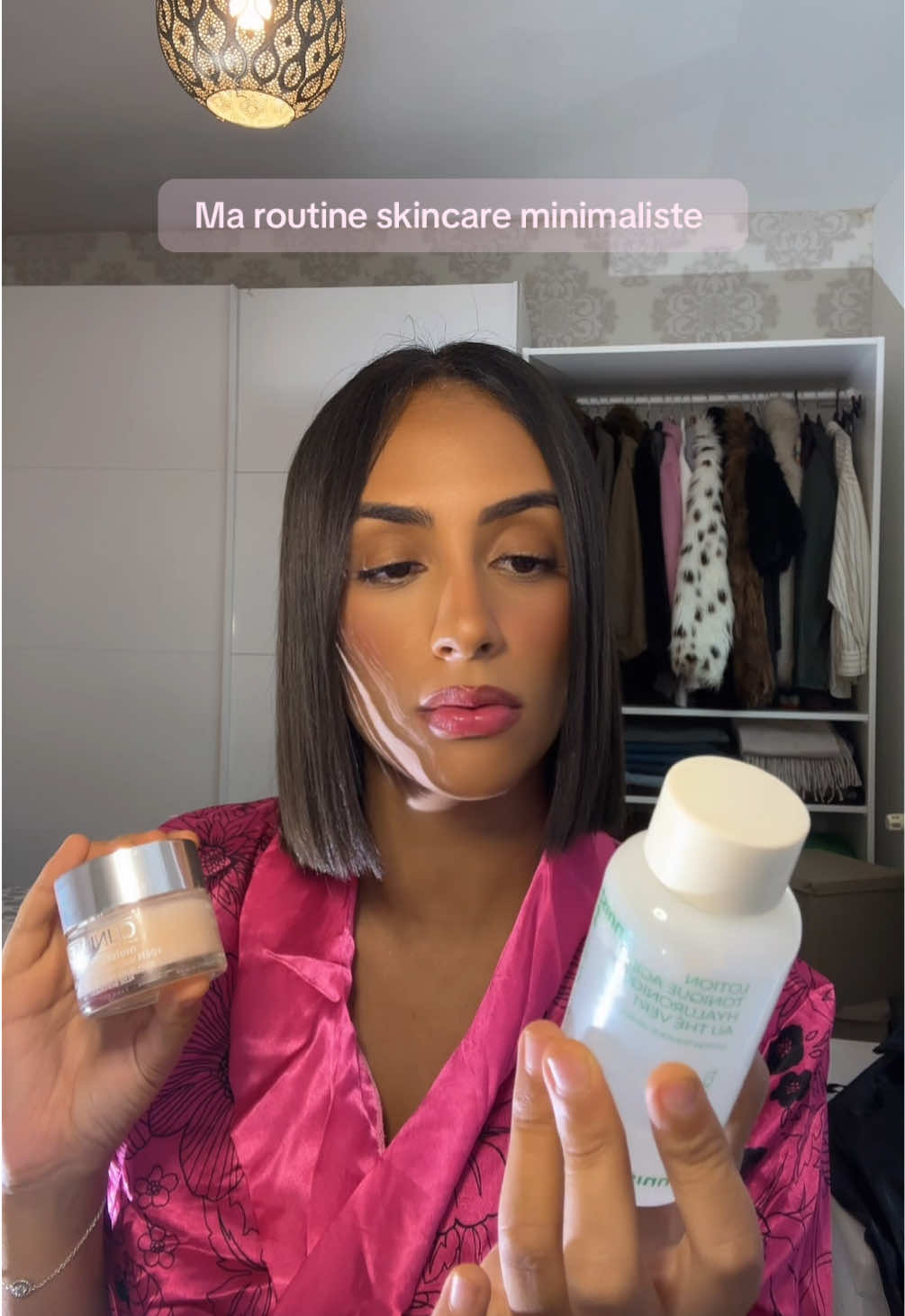 par contre la lotion elle est notée 100/100 sur Yuka elle est juste incroyable si vous avez la peau déshydratée #fyp 