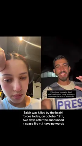 #duet with @Lunar🌙  You will be remembered. May Allah accept him as a martyr 🤍🕊️🇵🇸 #saleh_aljafarawi #freepalestine #nooneisfreeuntilweareallfree #