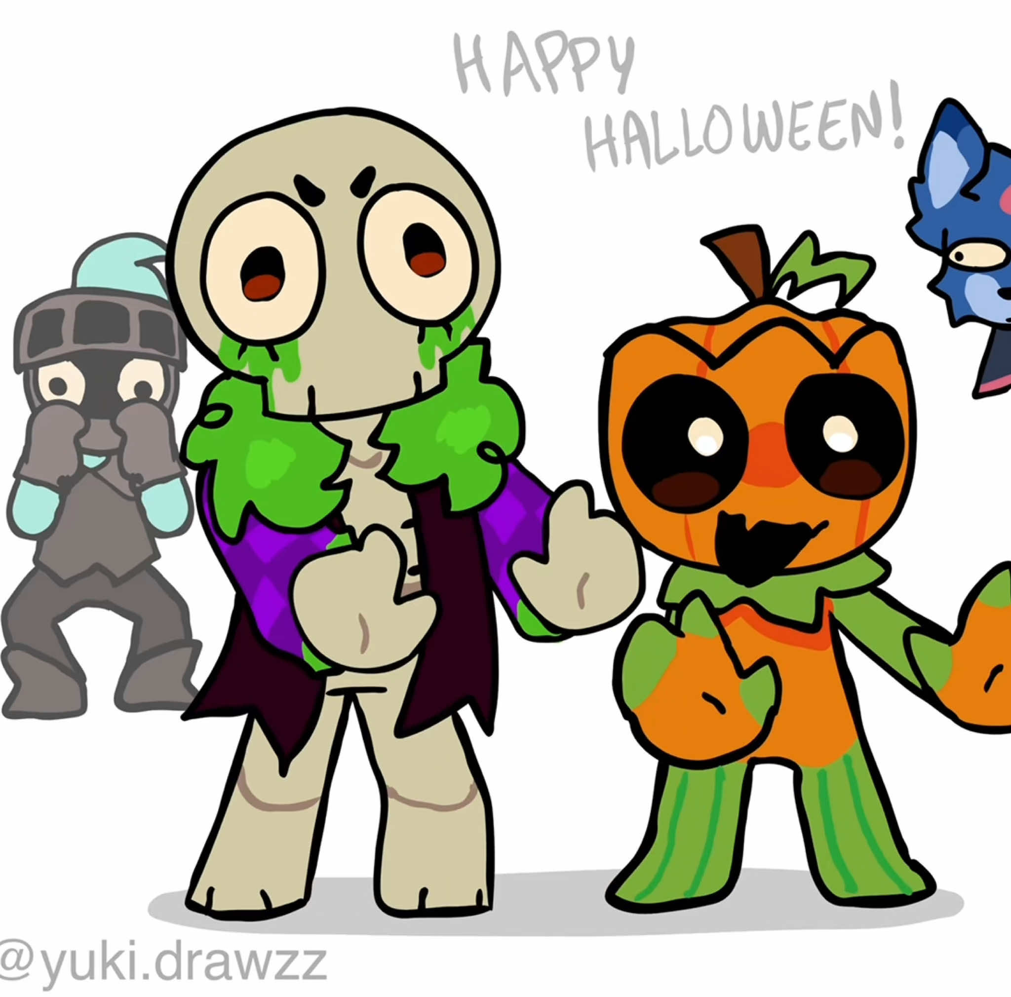 IT IS THE SPOOKY MONTH‼️ || [🎃] || #dandysworld #dandysworldhalloween #viral #spookymonth #animation 