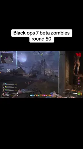 It wasn’t too bad tbh… 🌝 #BO7 #blackops7zombies #zombies #round50 #bo7beta 
