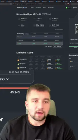 This new miner looks appealing, but it seems like Bitdeer is focusing on its own mining farms and selling out of its non-pro model. #Bitdeer #SealMiner #A2Pro #mining #crypto #cryptocurrency