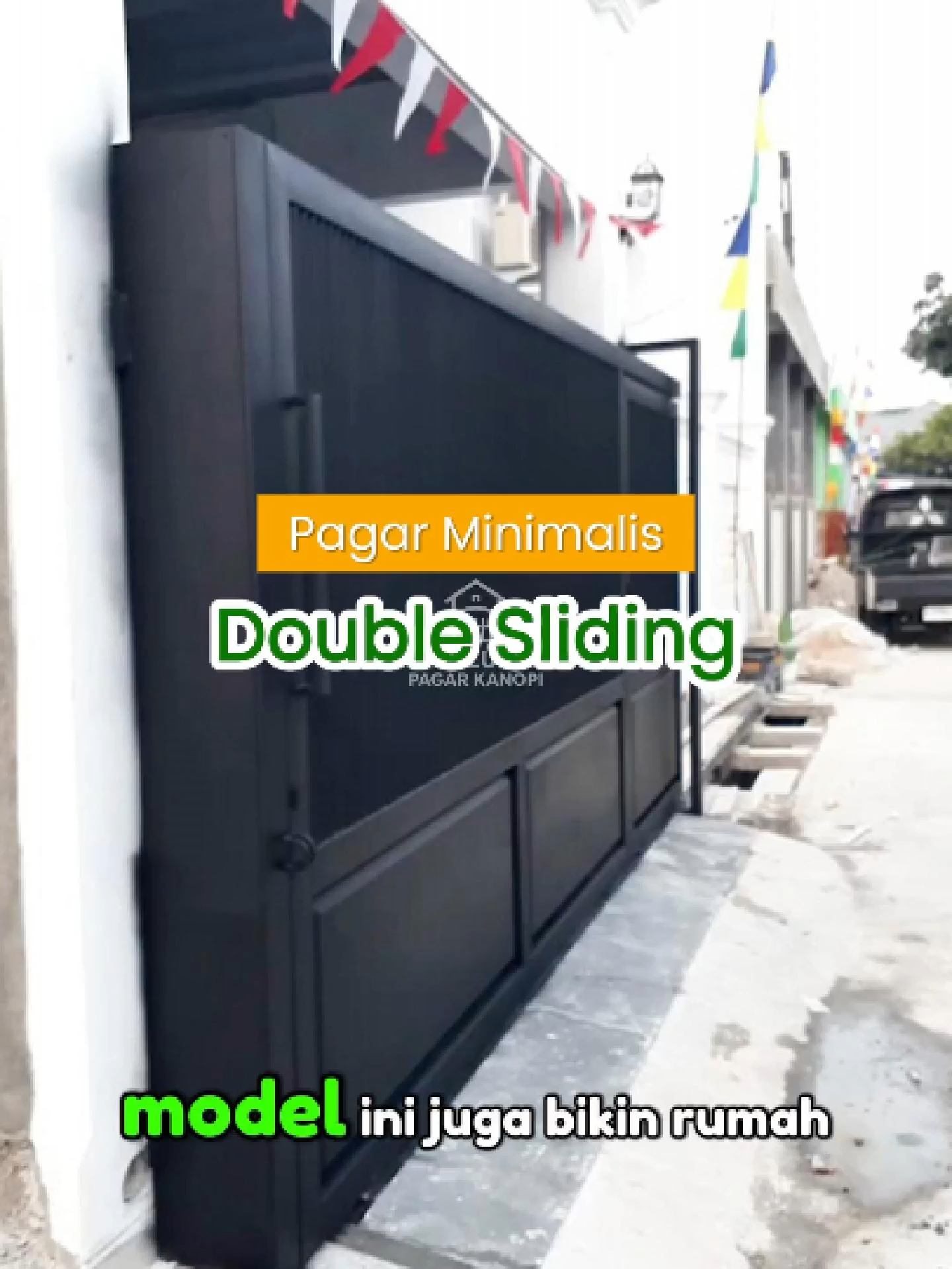 Pagar double sliding cocok buat garasi dan halaman sempit. Desain minimalis bikin rumah kelihatan lebih elegan tanpa ribet. Butuh estimasi harga atau custom desain? Langsung cek bio ya! #jasapagar #pagarrumahminimalis #pagarrumahsubsidi #pagarrumahmodern #cikarang