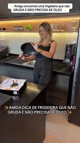 Amiga dica de frigideira, que não gruda e frita sem óleo! Foi uma das melhores compras que eu fiz aqui no TikTok shop!  ##frigideira##panela##dica##comprinhas##casa