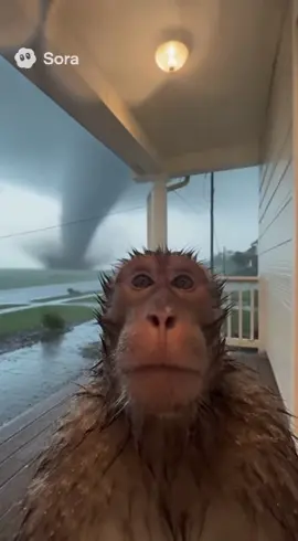 Sora ai is getting crazy😭 #sora #fypシ #soraai #tornado #money 