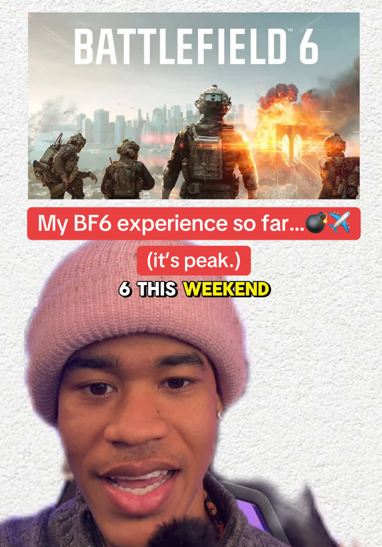 First impressions on battlefield 6 so far… ✈️ #battlefield6 #battlefield #bf6 #battlefieldclips #battlefield6gameplay