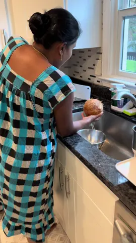 Why is it $3.99 for a coconut? 🥥🤯 #newjersey #coconut #srilankanhousehold #tamilamma @Gnaneswary Shan | Mom Life 