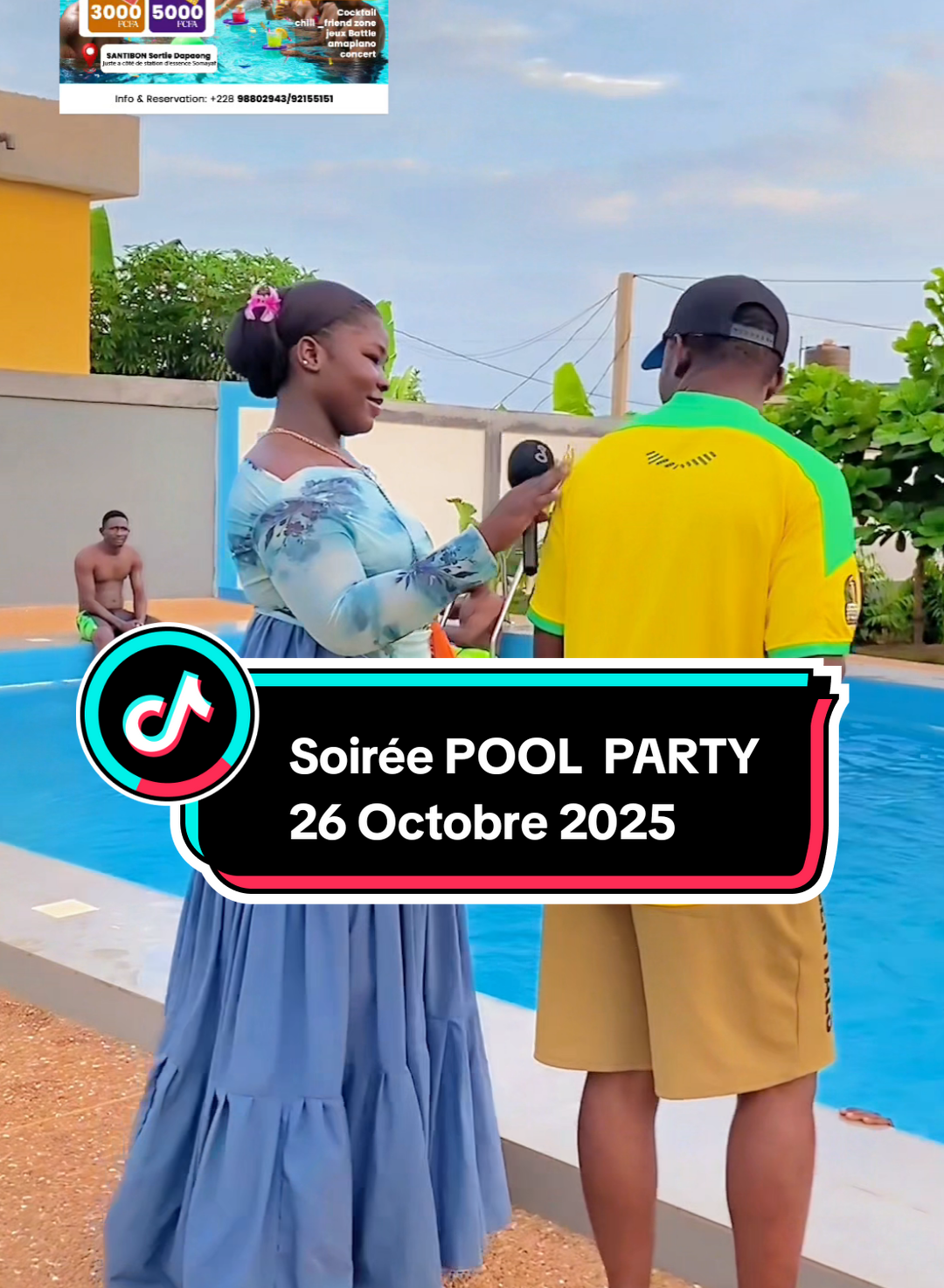 Dans le but de ce détendre comme l'indique la congé de détente est organisée par H Tag Mood une soirée autour de la piscine dénommé  POOL PARTY qui aura lieu ce dimanche 26 octobre 2025 à partir de 15h jusqu'a l'aube. Venez nombreux assister au show le plus attendu par la ville de Dapaong pour ces congés de détente . #togolais #dapaongsavanestogo🇹🇬🇹🇬🇹🇬 #dapaong #kara #concert #piscine #coktail #barbecue #togo #univers228 #univertogo #dapcity #dapaong @chantal🤍🙂‍↔️ @OusmaneIssifou11 @𝗥𝗔𝗭-𝗕𝗜 @Le_18~⚽️🧠🫶🏽 @Kokson l’Empereur @Bb roukach❤️💯 @mercerieayoka @PDG ~Radishop 👠🧳👛 @𝐄𝐋_𝐅✰𝐑𝐈𝐒_𝟕𝟕_⚽️❤️‍🩹 @EL FAT 🇹🇬 BAZIN 🇹🇬 @🦋Eva Queen 23🧿 @Alex Boukale @@saratou❤️ @walo Mendès❤😎 @Ghaff @ZONGOLAIS ✊🏿 @YA MOUVEMENT @Télévision Dapaong Savanes🇹🇬 @poupée adoré 🥰🇧🇫🇧🇫🇹🇬 merci beaucoup à tous 