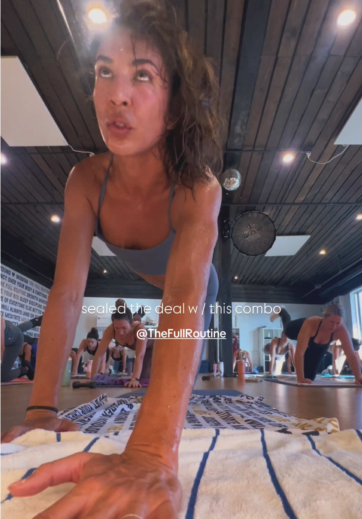 TIT FOR TAT @The Full Routine #tfrmat60 #tatemcrae #hotpilates 