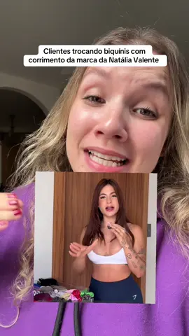 Marca Natália Valente | biquínis com corrimento pra troca Natália Valente #fofoca #fofocas #nataliavalente 