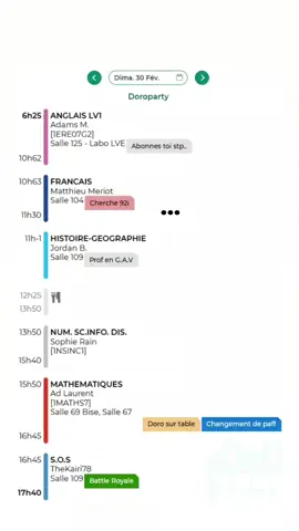 Doroparty ??!!!! #sophierain #mercredi #doro #Dimanche #Cours 