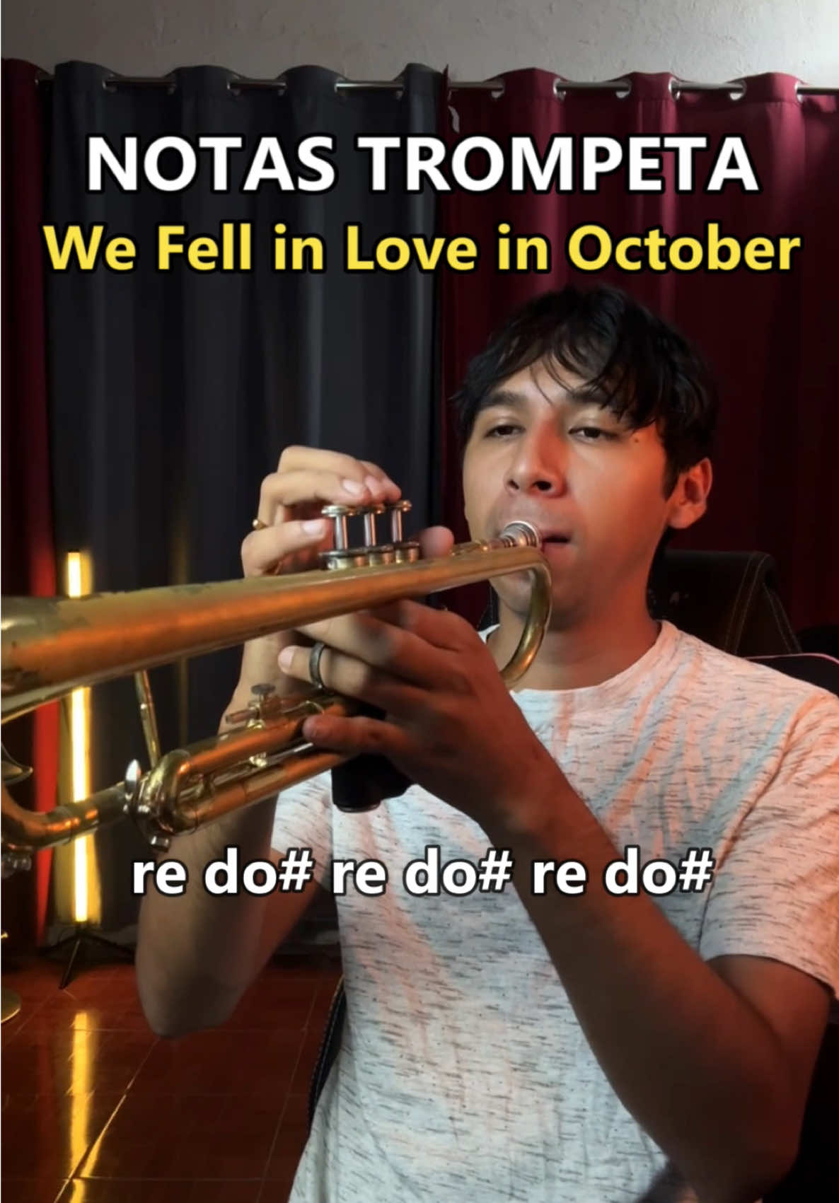 Respuesta a @elqueno baile no come bicocho Notas 🎺 #wefellinloveinoctober #trompeta #trumpet #trompetista  #tutoriales 
