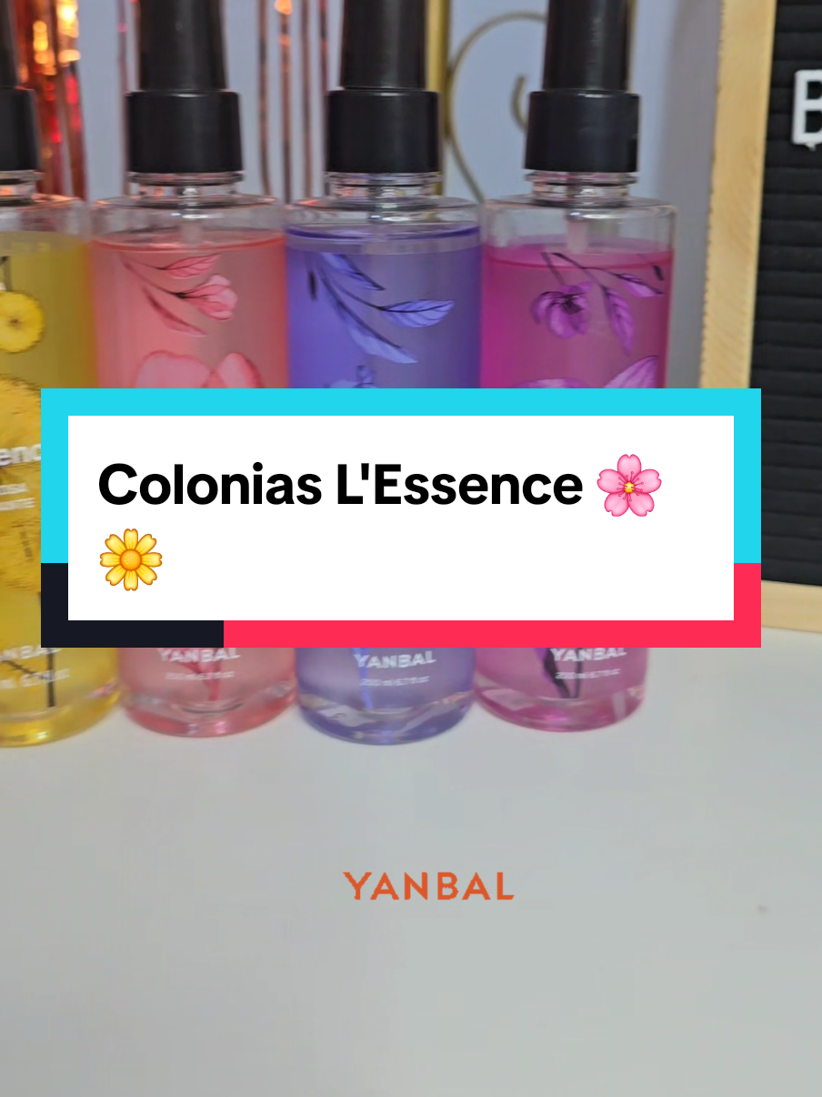 Colonias L'Essence🌼🌸  pidelas en vende y gana  esta campaña 11  y llevate una Gratis 🎁🧡 #viral #fyp #fypviral #colonias #paratii 