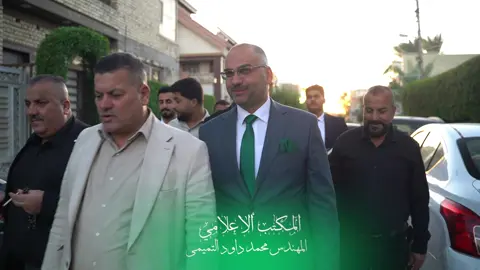 أثناء حضور المهندس محمد التميمي  في خطوبة أحد ابناء بني تميم ❤️ المكتب الإعلامي 