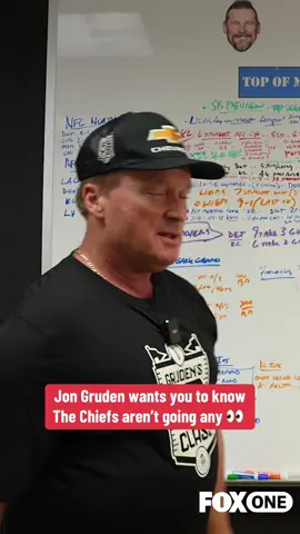 The Kansas City Chiefs aren’t going anywhere 👀 @Barstool Gruden @watchfoxone 