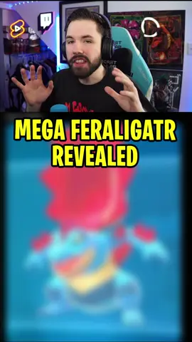 Mega Feraligatr Official Design REVEALED in Pokemon Legends Z-A #pokemon #pokemonlegendsza #megaevolution #nintendo #feraligatr #pokemontiktok #pokemoncommunity #gaming #fyp