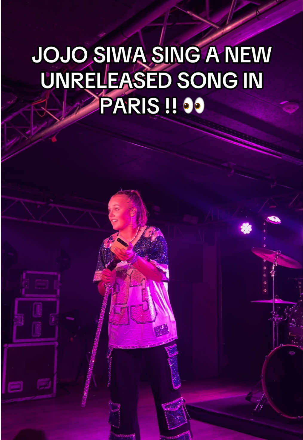 NEW JOJO SIWA SONG !!! 👀👀👀 #paris #jojosiwa #jojo #siwa 