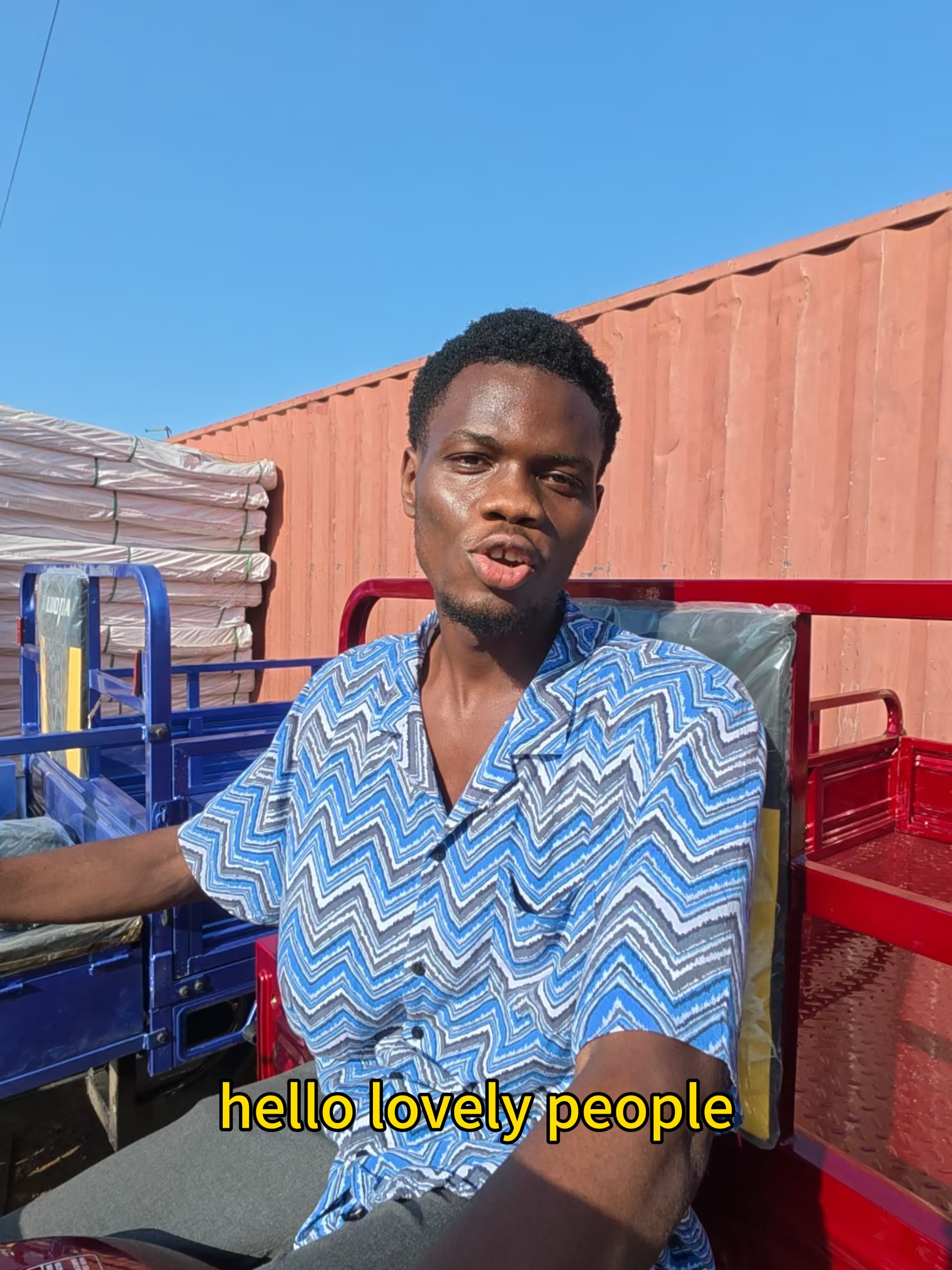 LuoJia Tricycle Welcome！#tricycle #motorcycle #ghana #ghanatiktok🇬🇭