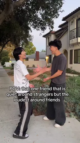 They immediately become introverted #skit #pov #relatable #fyp 