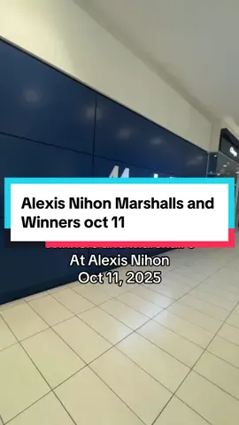 Popped in @winners and @Marshalls at Alexis Nihon to see what’s in store. Didn’t see much #retail #shoppingvlog 