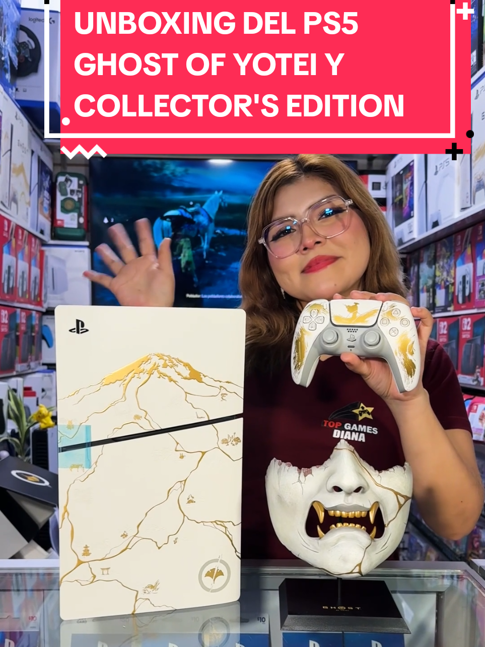 Unboxing del PlayStation 5 Ghost Of Yotei y de su Collector's Edition. 🤩🎮 #ghostofyotei #playstation #playstation5 #ps5 #ps5console 
