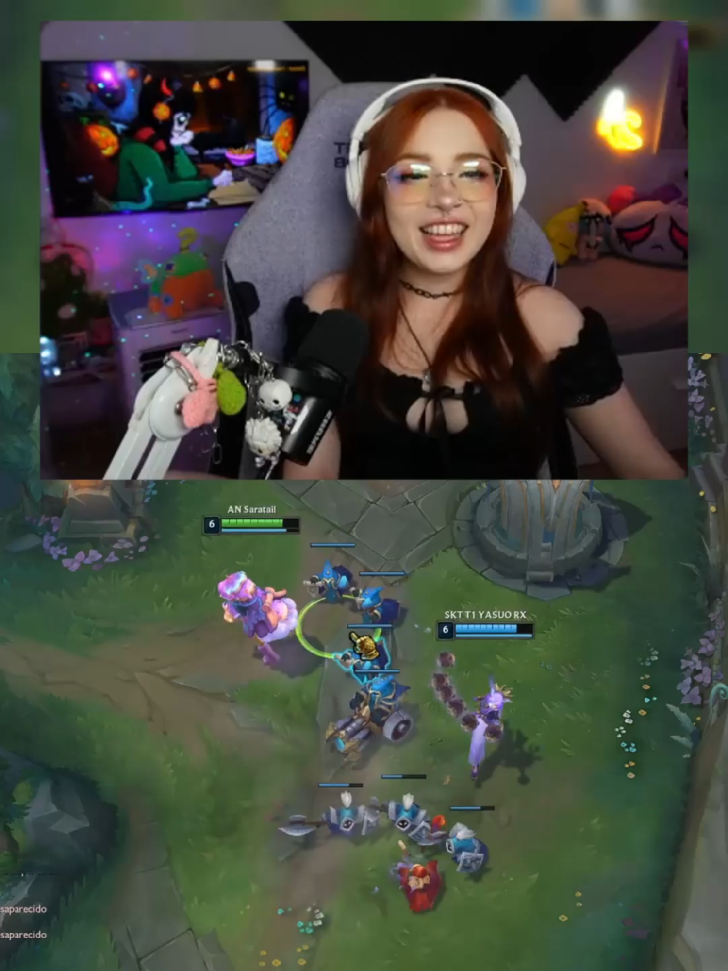 ¿Qué tan profesional eras con la manguera? El Mike: 👁️👄👁️ #leagueoflegends #twitch #streamer #clips #saratail