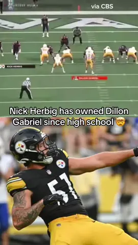Gabriel has nightmares of Herbig 😂 #sports #nfl #nflfootball #steelers #browns 