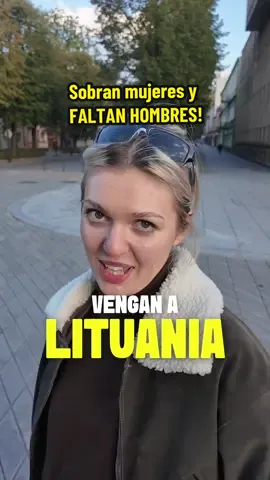 ¿Sabías que en Lituania hay más hombres que mujeres? #lithuania #man #latinos  #woman #DidYouKnow 