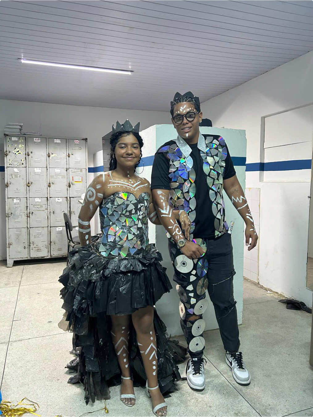 Não brincamos em serviço viu!!!!#desfile #desfilereciclavel #terceirao #bahia