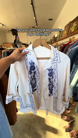 The perfect Sunday reset!! #matcha #thrifting #thingstodoinla 