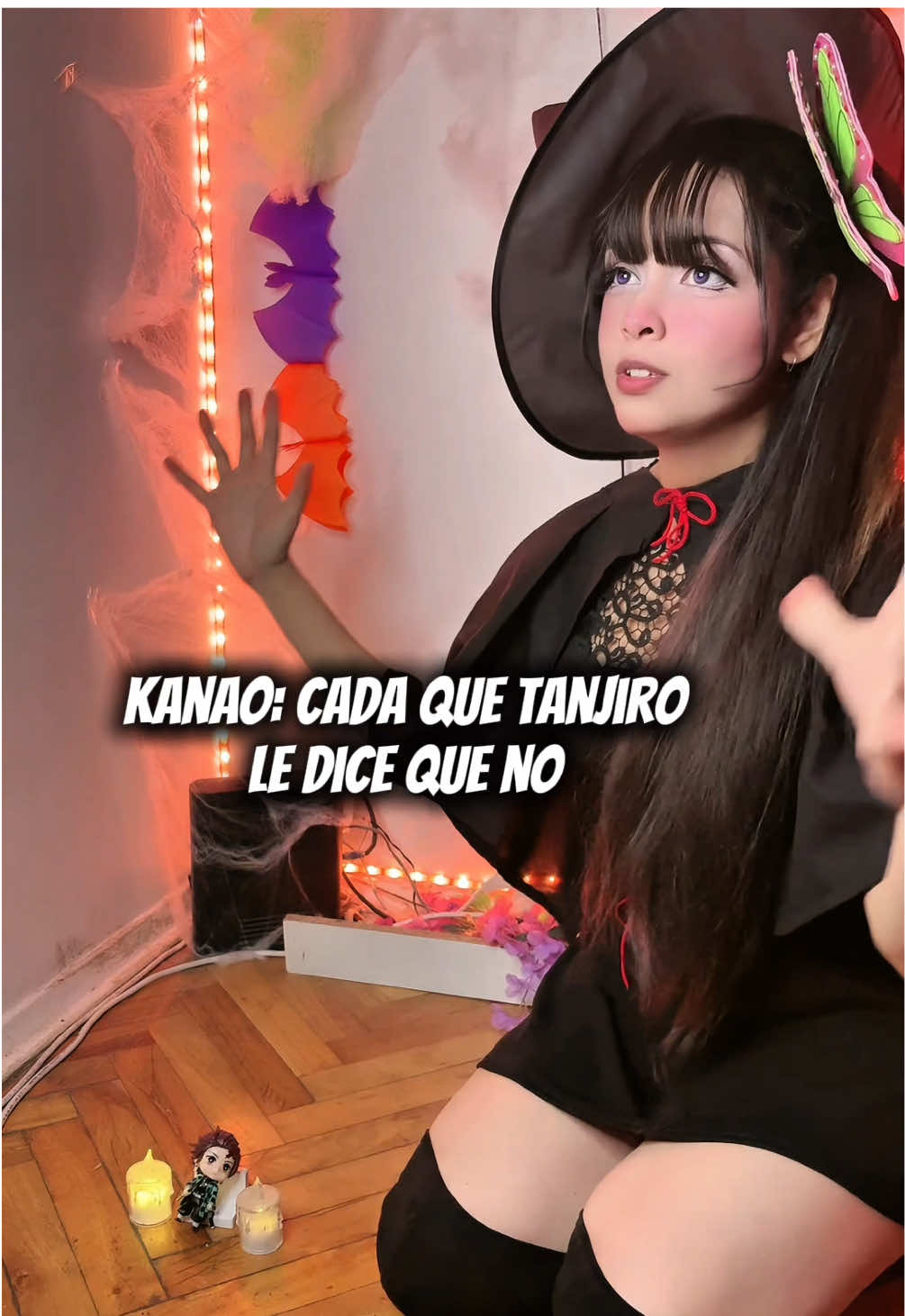 Tanjiro ahora si te vas a casar conmigo att kanao #kanaocosplay #kanaoxtanjiro #tankana #tanjiroxkanao #halloween 