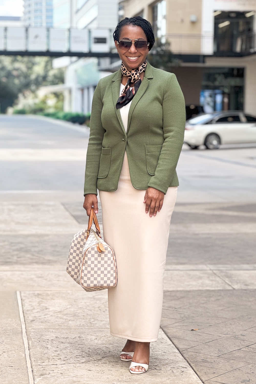 Happy Sunday!! A trend that never ends… Shop this look at https://www.jademackenzie.com P.S. Blazer coming soon #TikTokFashion #outfit #faith #praise #modestfashion 